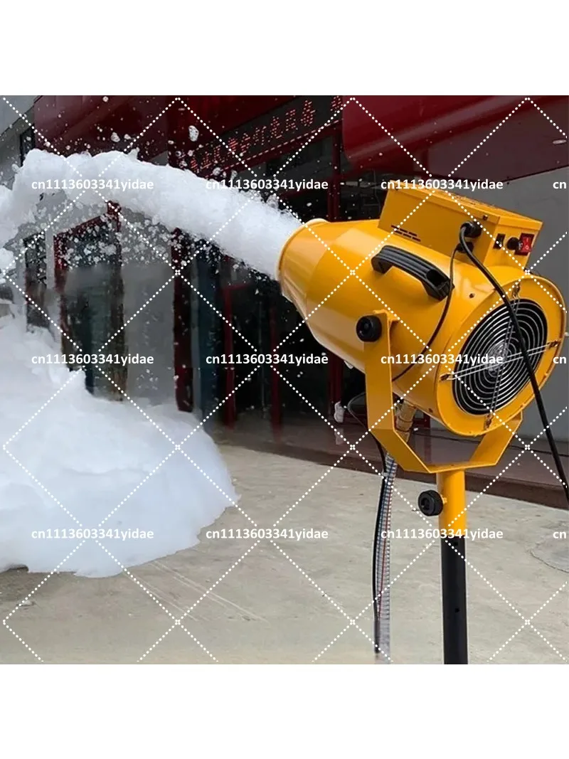 Bubble Foam Jet Machine with Trestle Water Pump for Pool Party Kids School Waterpark Beach Summer