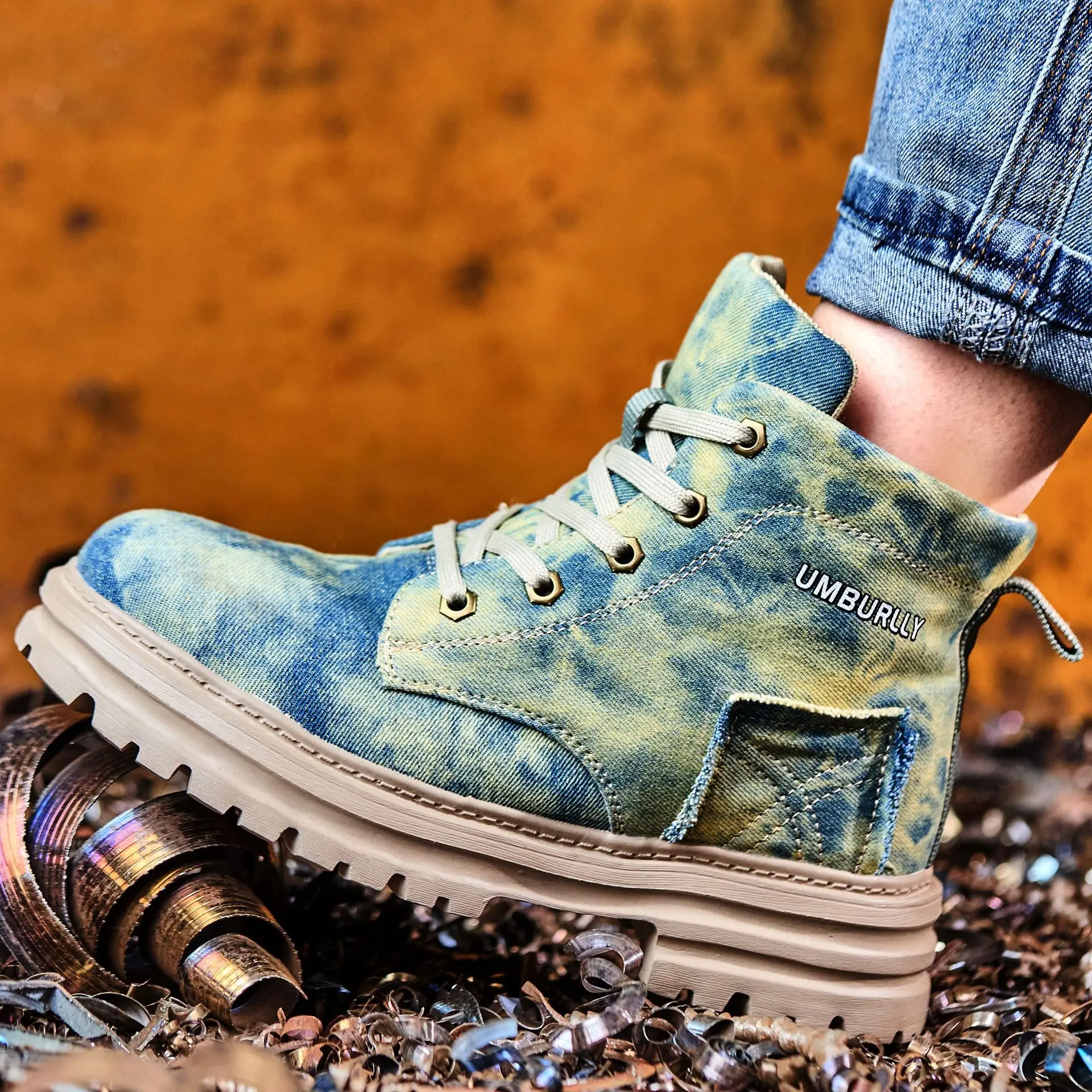 

Новые модные женские защитные ботинки с металлическим подноском, защитой от проколов и кевларом, легкие уличные рабочие ботинки для женщин