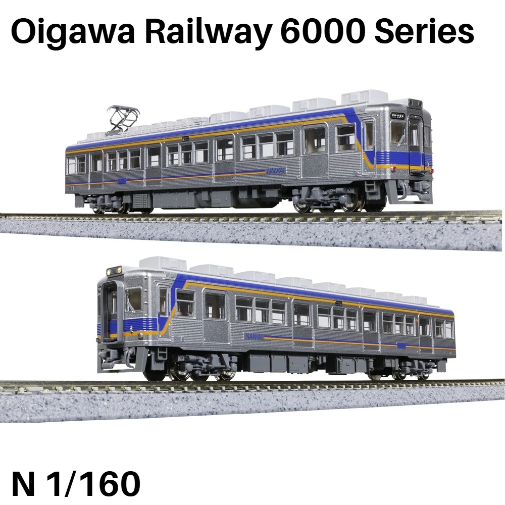 KATO N Scale 1/160 Train Model Oigawa Railway Series 6000 2-Car Set Item No.10-969 Railway Model Hobby Gift for Adults
