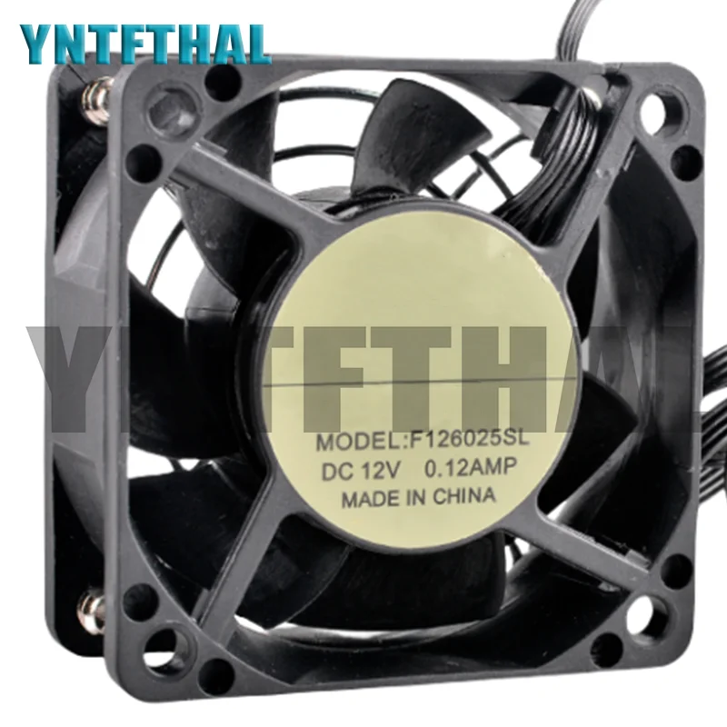 New F126025SL DC 12V 0.12AMP Cooling Fan