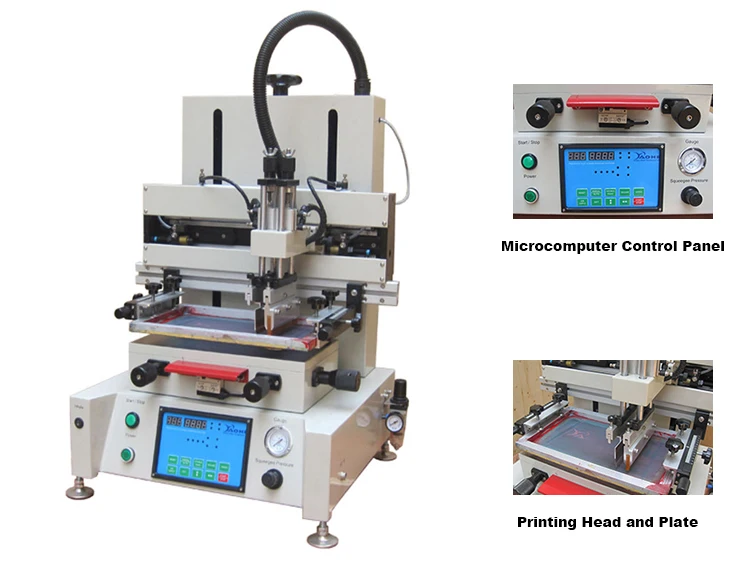 New Small Semi-Automatic Pneumatic High-Speed Desktop Silk Screen Printing Machine For Mobile Phone Covers