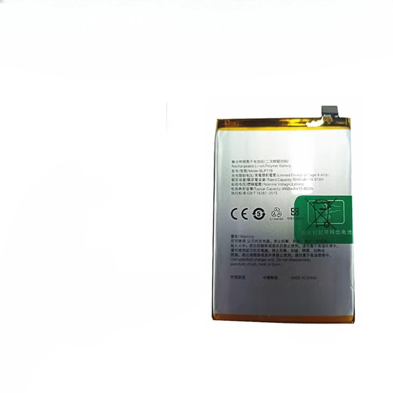 New Battery for OPPO realme5PRO A92S A52 A72 BLP781 729 779 4000mAh Mobile Phone Batteries