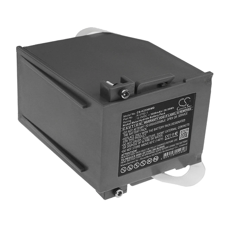 Cameron Sino 12.0V 3000mAh Medical Battery R-5702-1 for Innomed CA360B, CA360-B