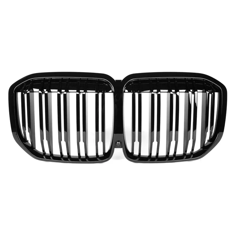 ABS Car Styling Front Kidney Grille Dual Slat Grill For BMW X7 G07  2019+ Car Accessories Racing Grills