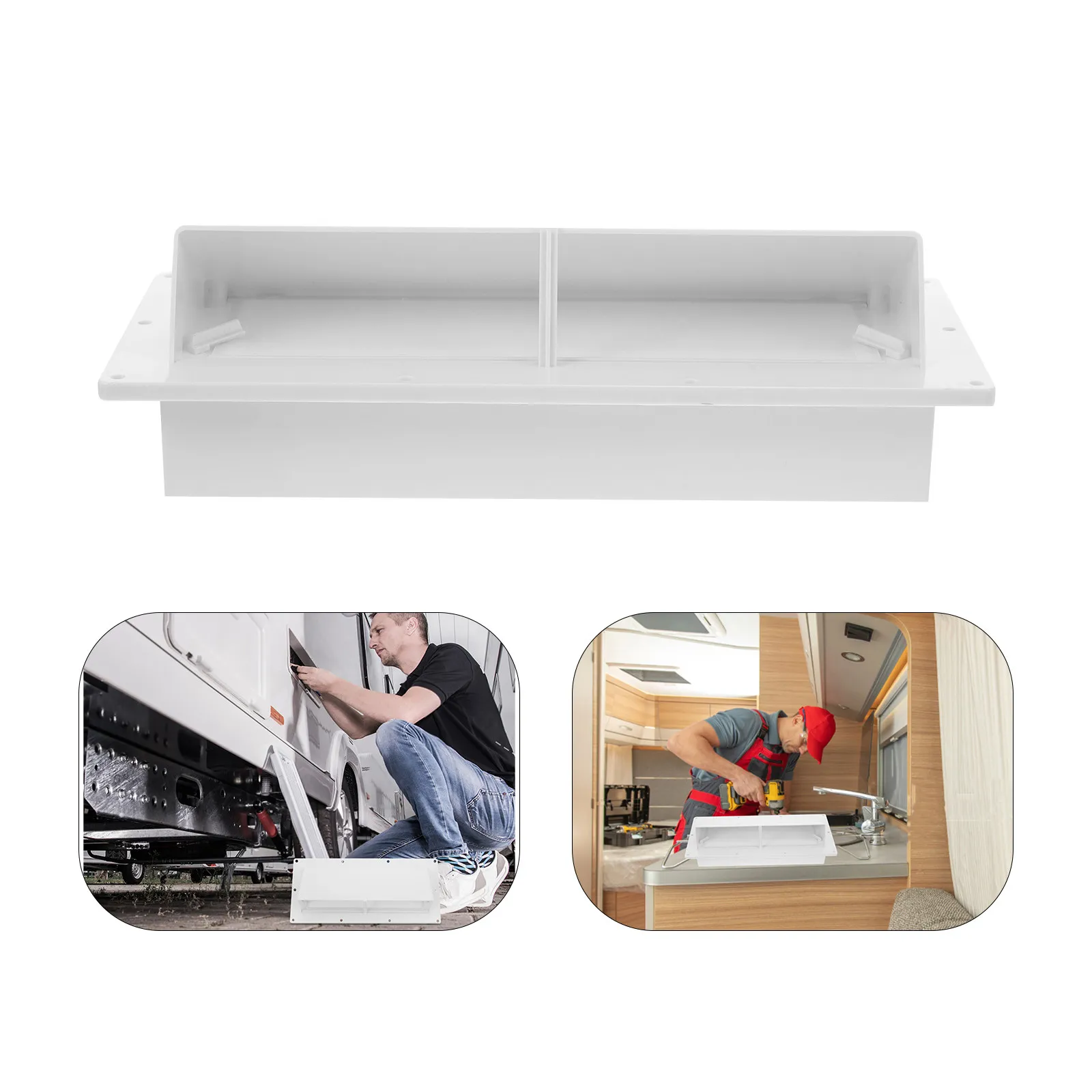Floor Vent Cover ABS Durable Large Rectangle Functional Ventilation Cover for Home Floor Register Boat Part