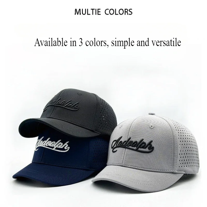 Men 5cm Short Brim Closed Back Baseball Caps Summer Big Size 63cm Mesh Breathable Thin Dad Hat Truck Driver Casual Sun Cap Women