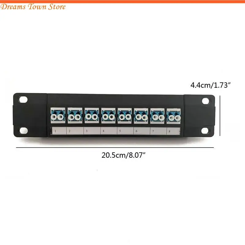 HX6A Wallmount Rackmount 1U Panneau Ethernet Block Down pour le câblage