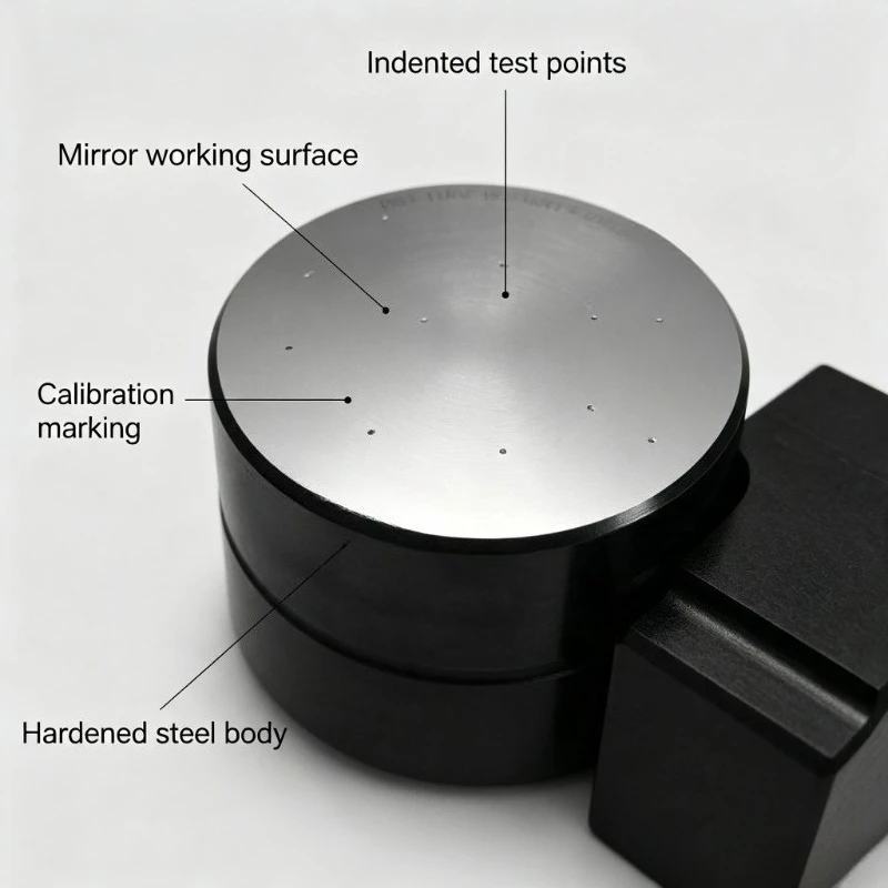 HLD HLG Standard Hardness Block Calibration Test Block for Metal Forging Casting Hardness Tester Calibrating