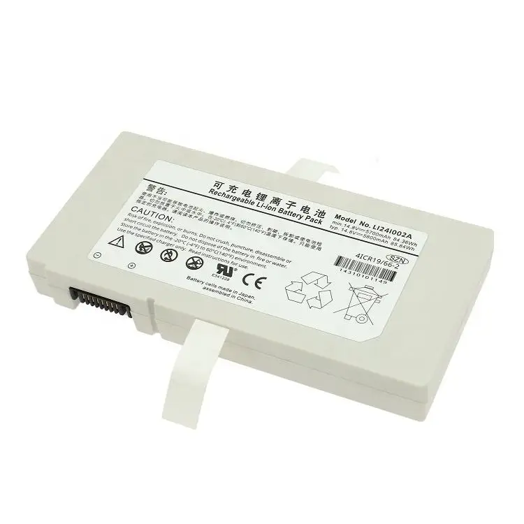 

For Min-dray Battery LI24I002A 115-025022-00 M9 M8 TE7 SV300 SV350 SV600 SV800 SV650 SV850 14.8V 5700MAH Ultrasound Machine