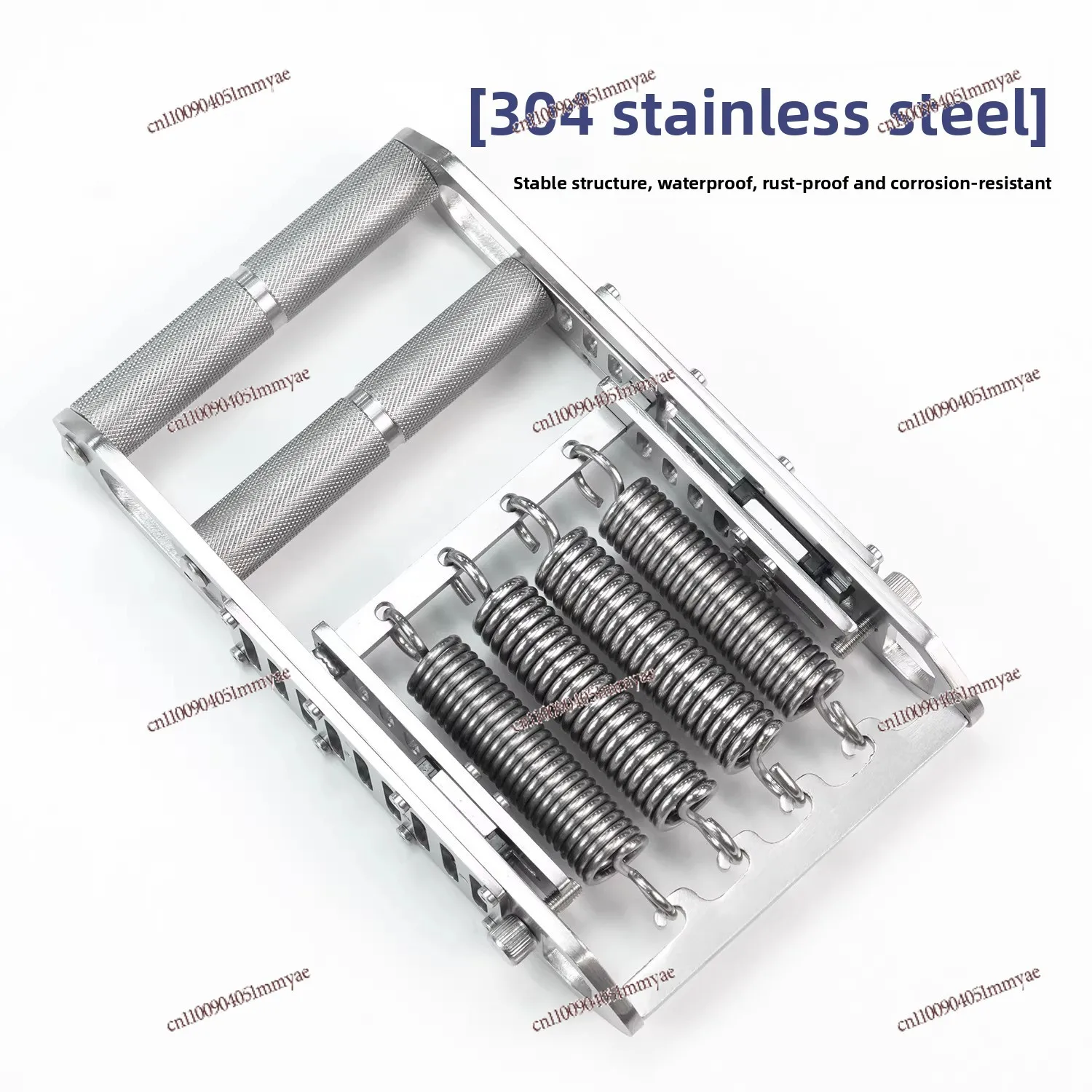 Stainless steel portable grip professional hand training strength fitness spring adjustable