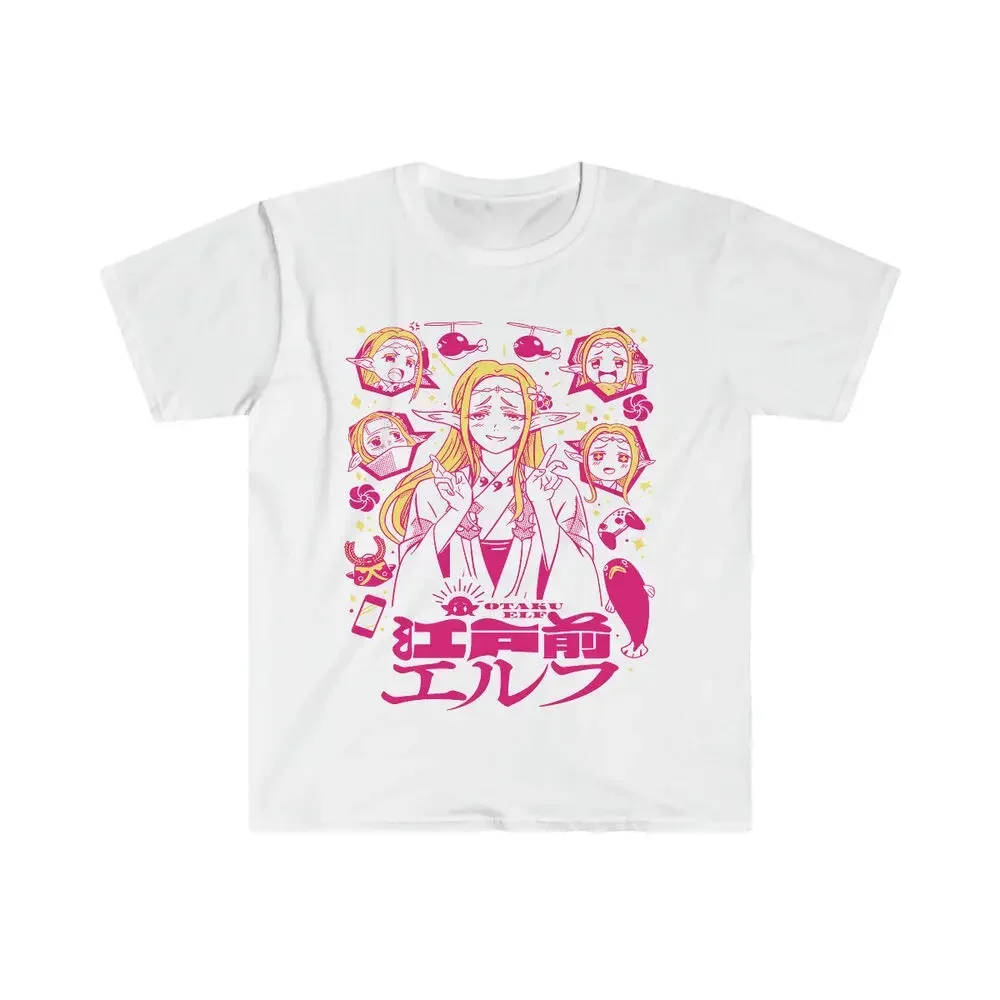 Edomae Elf T-shirt Anime shirt Otaku Elf Manga Kawai Girl Gifts Shirt Soft Tee