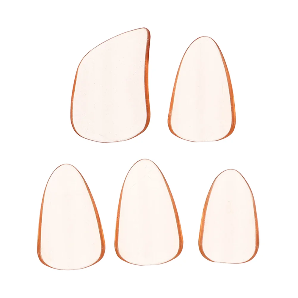 

5 Pcs Accessories Guzheng Nail Pieces False Nails Tape Polycarbonate Finger Protectors