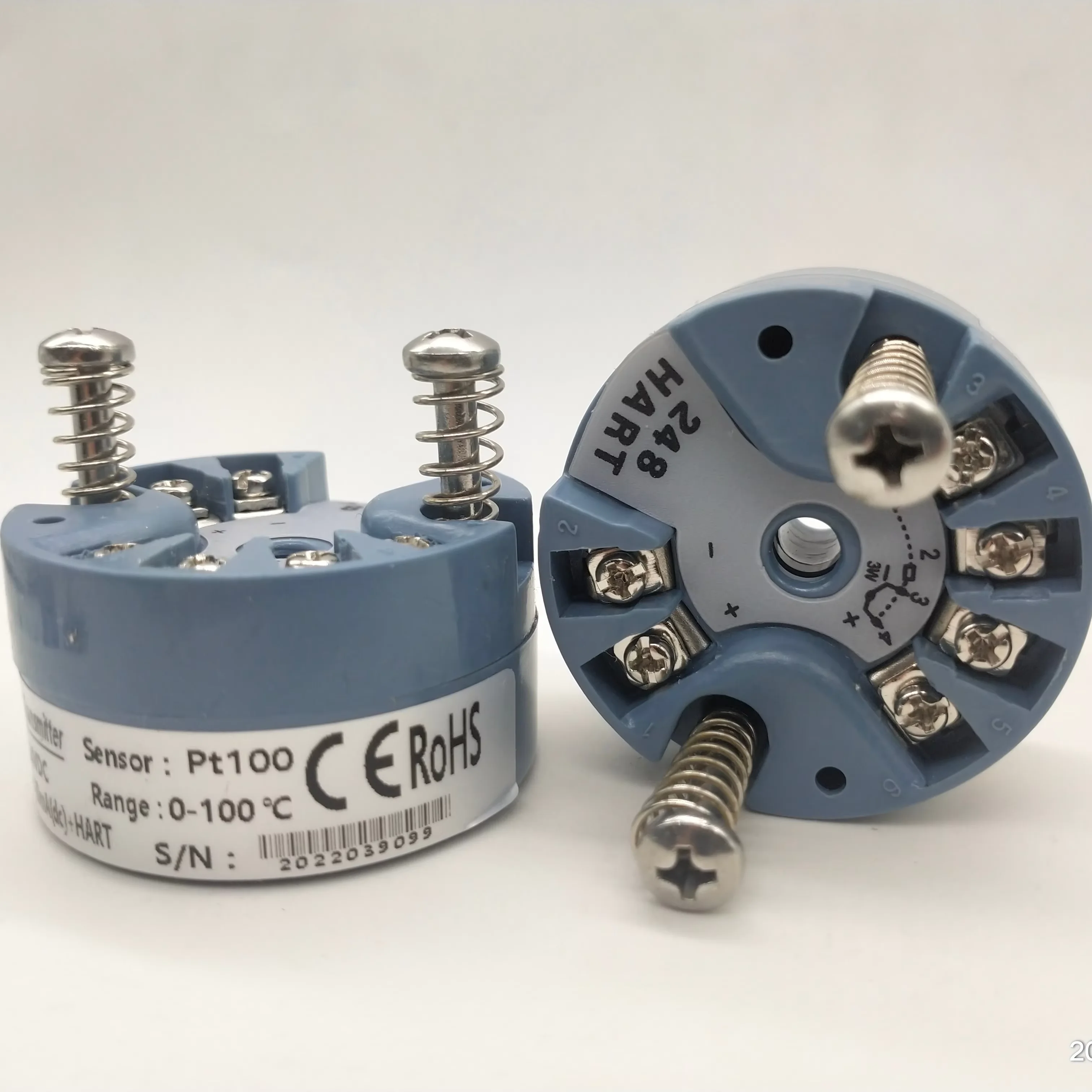 Hart Protocol Programmable Head Mounted Temperature Transmitter