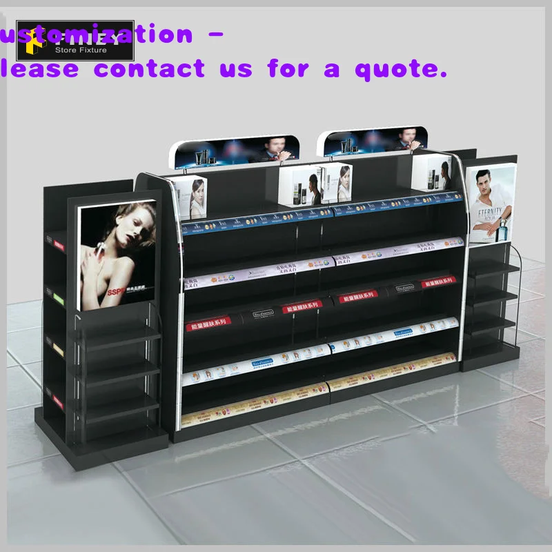 

custom.Interior Design Store Cosmetics Display Furniture Fancy Cosmetics Shop Display Rack