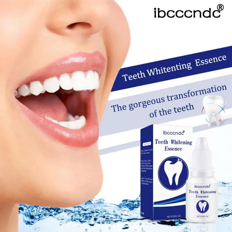 Teeth Whitening Essence Oral Hygiene Cleaning Serum Removes Plaque Stains Tooth Bleaching Essence Dental Care Accessories For