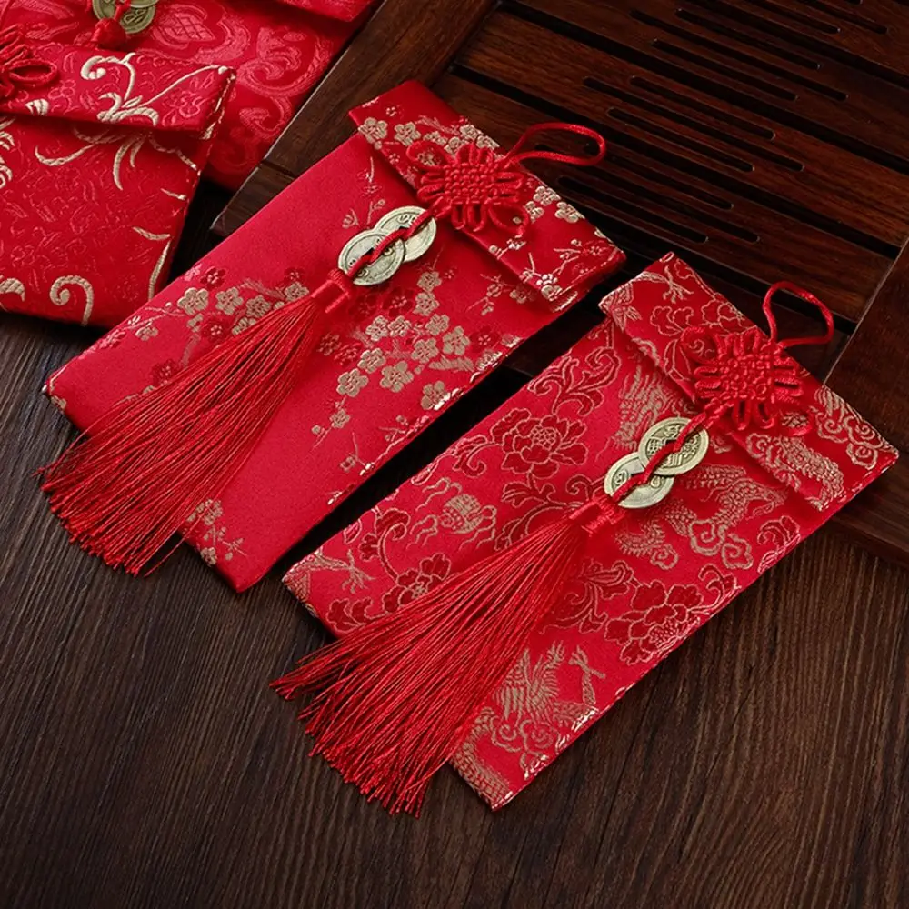 Chinese Traditional Spring Festival Best Wishes Wedding Birthday Chinese Wedding HongBao Money Bags Red Packets Red Envelope