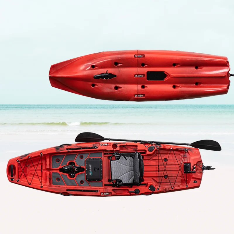 Professional Manufacturer OEM ODM 1-Person Sea Fishing Kayak Fast Shipping With 50% Discount for Outdoor Surfing Activities Boat