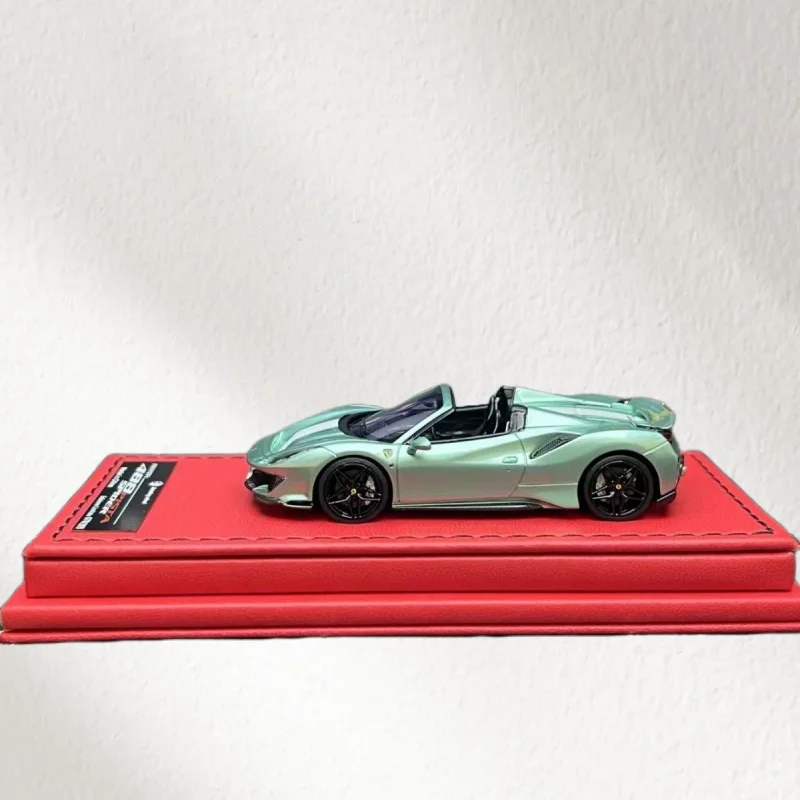 RW Diecast 1/64 مقياس فيراري الراتنج نموذج سيارة فيراري 488pista اللعب مع الصندوق الأصلي لعبة سيارات #4