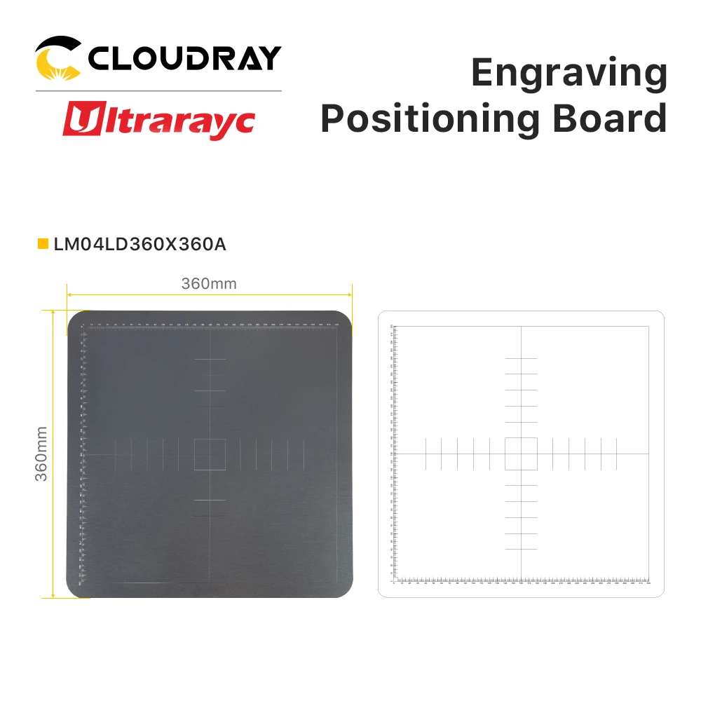 Cloudray Workstation with Precise Grid Scale Coordinates Provide Accurate Positioning Reference Points For Engraving or Marking