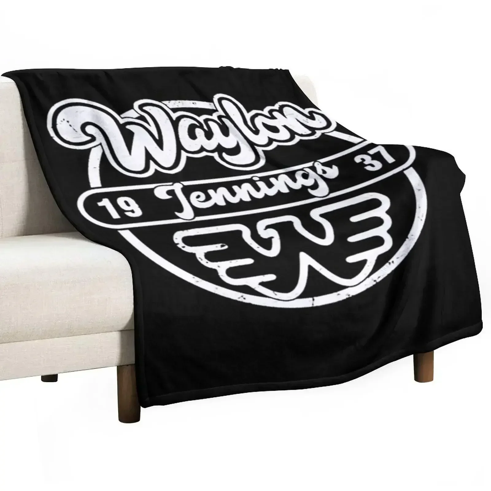 

Waylon_Jennings T-Shirt Throw Blanket Decoratives Decorative Sofa Blankets