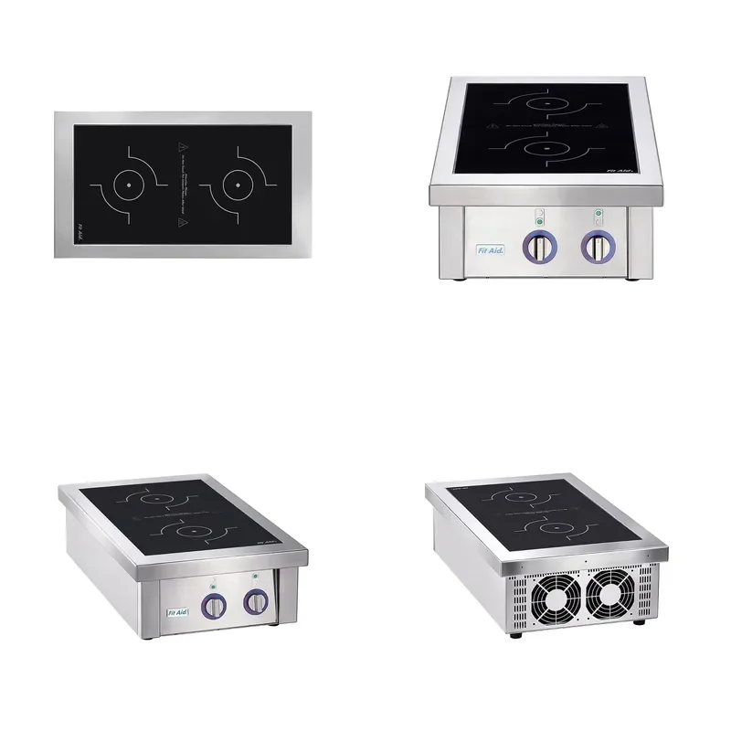 2026 Our Own Manufacturer New Product Durable Commercial Induction Cooker 5000W 7000W 10000W 2 Burner Invisible Cooktop