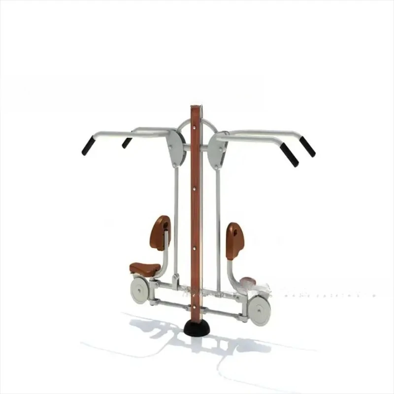 Steel plastic wood, outdoor fitness equipment, outdoor park community square new rural sports