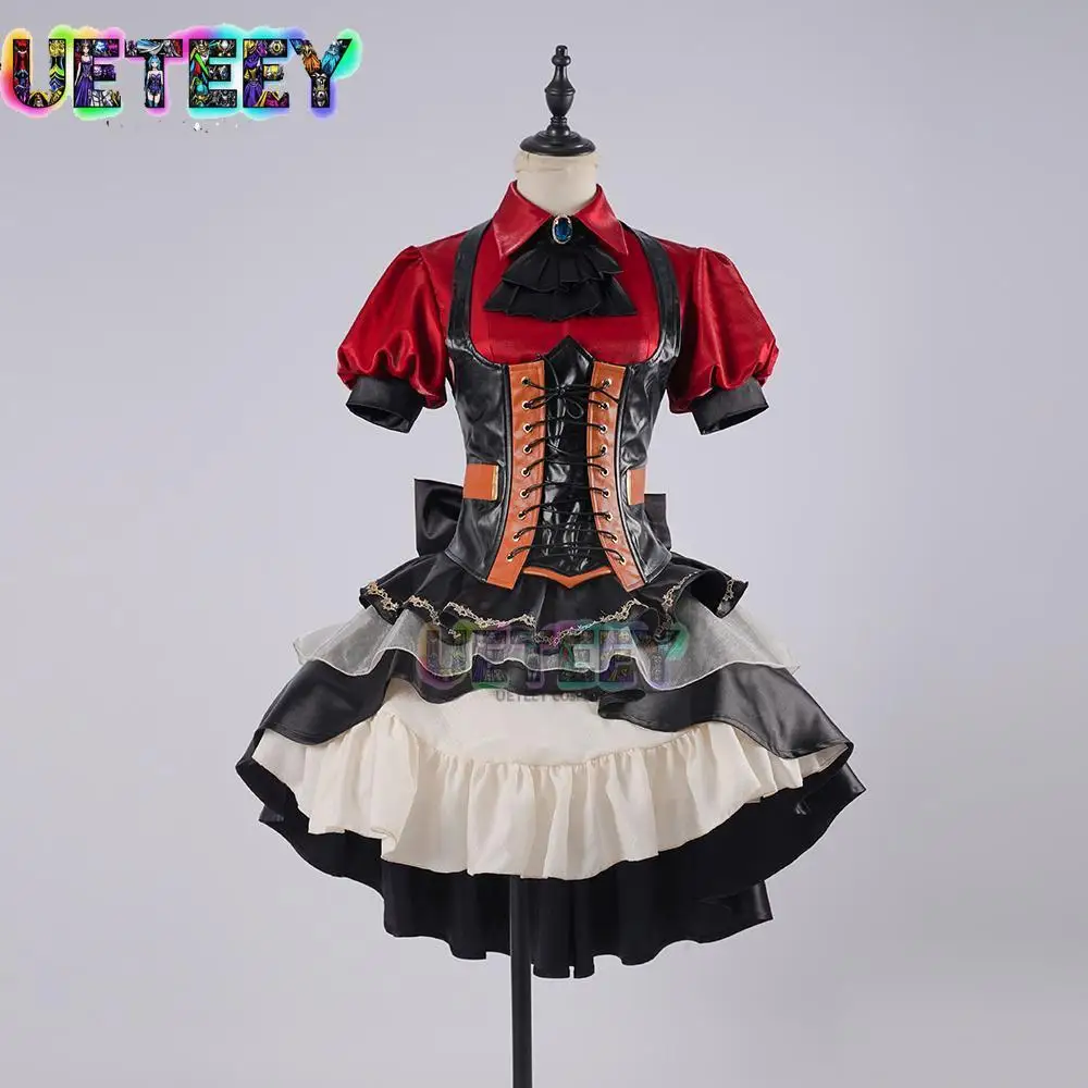 UETEEY Toyokawa Shoko BanG Dream Ave Mujica أزياء تنكرية أغاني دمية فتاة الفرقة أداء زي مجموعة الهالوين