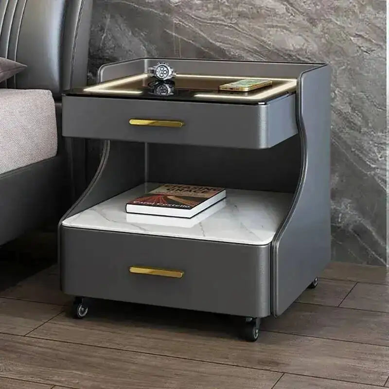 

Storage Bedroom Side Bed Cabinet Tables Nightstands Furniture Wooden Modern Home Night Stand Table Chest Of Drawers Small