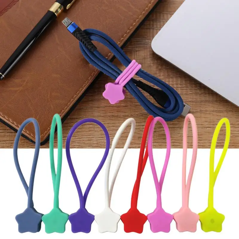 

Cable Winder Organizer Data Cable Cord Organizer Holder Earphone Clip Charger Cord Management Earphone Cord Winder WrapOrganizer