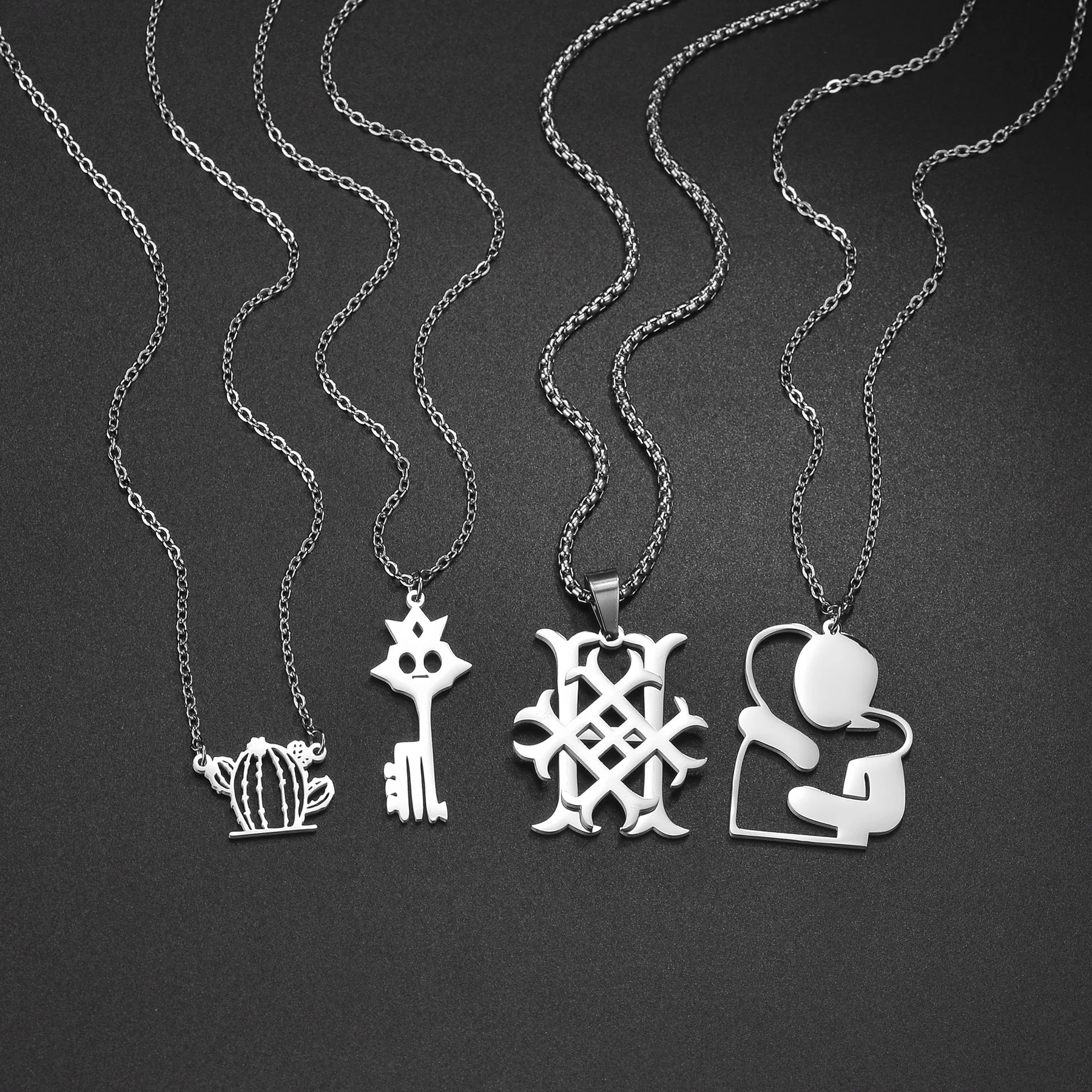 Kalung Liontin Nama Gambar LOG - Women Fashion Logo Design ulasan dan harga