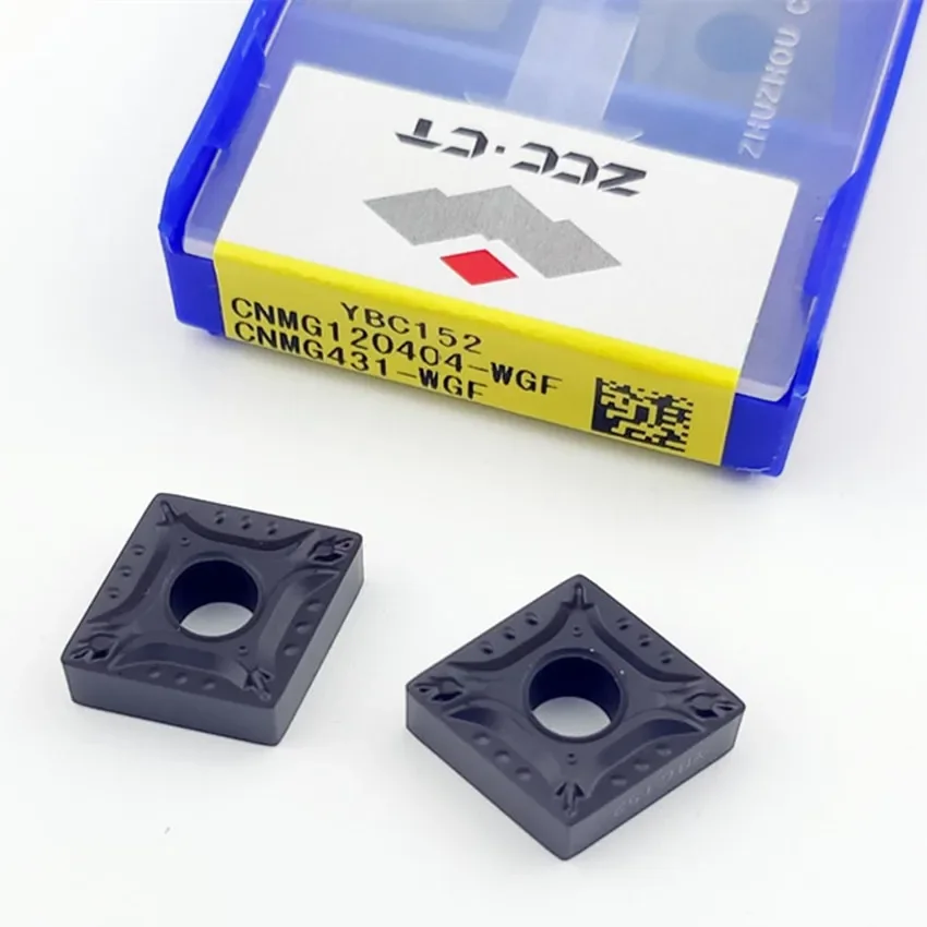 

CNMG120404-WG YBC152/CNMG120404-WGF YBC152/CNMG120408-WGF YBC152 CNMG431 CNMG432 ZCC.CT CNC carbide inserts For Steel P05-P20