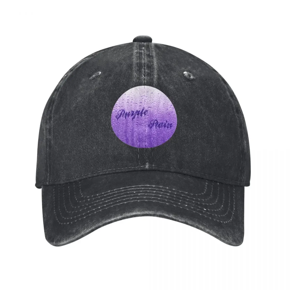 Purple Rain Prince Rock Baseball Cap Men Women Sun Visors Trucker Hat Summer Street Style Hiking Fishing Baseball Caps