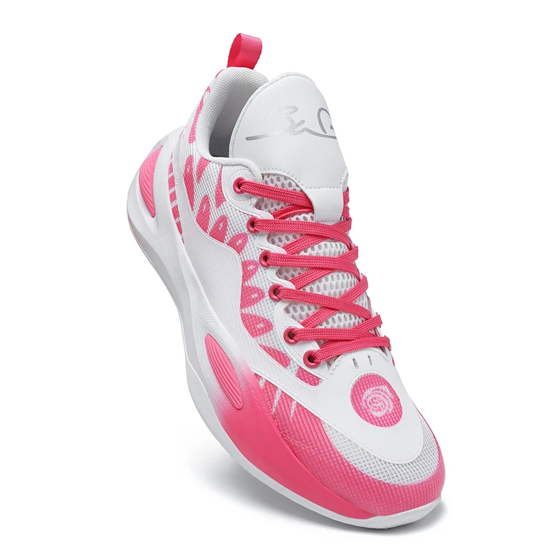 

2025 new basketball shoes, outdoor elastic rebound wear-resistant lightweight sports shoes for both men and women, shockproof an
