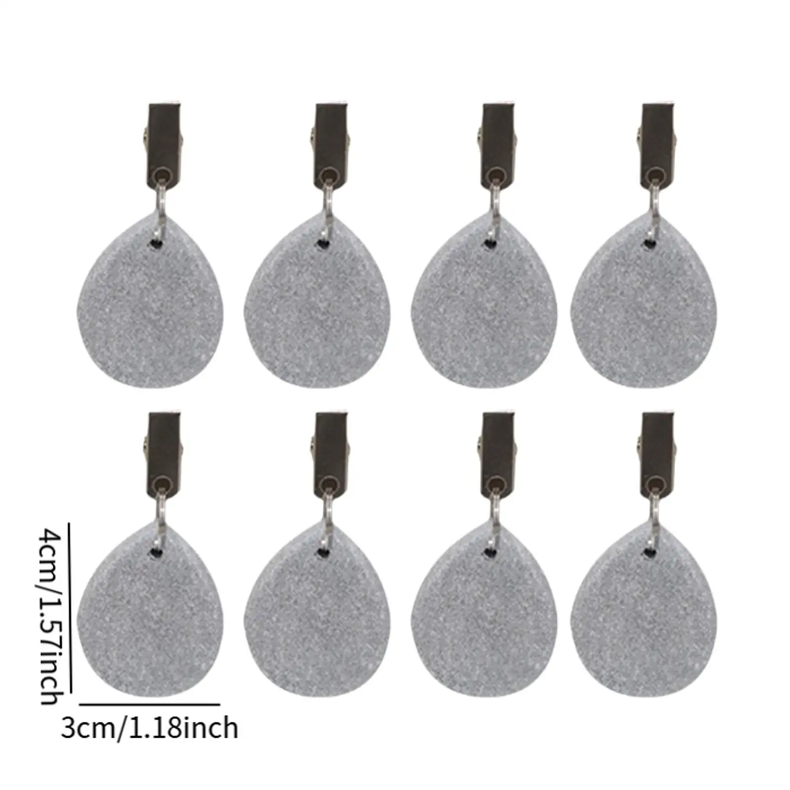 8x Tablecloth Weights Dinner Table Cover Decoration for Picnic Party Garden