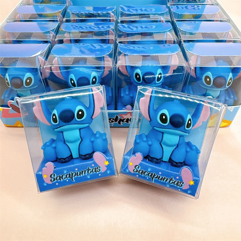 Disney Stitch temperówki MINISO Anime Cartoon śliczne studenci szkolne artykuły papiernicze moda dziewczyna i dziecko prezenty świąteczne