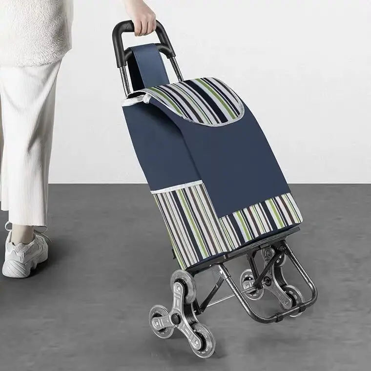 Universal Waterproof Shopping Cart Bag for Pull Folding Trolley Cart Travel Purchase Storage Bags for Pull Trolley