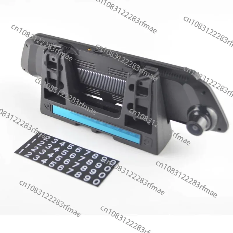 

Dash Cam Bracket Universal Base Truck Center Console Stand with Mobile Number Sticker Car Dvr Stand