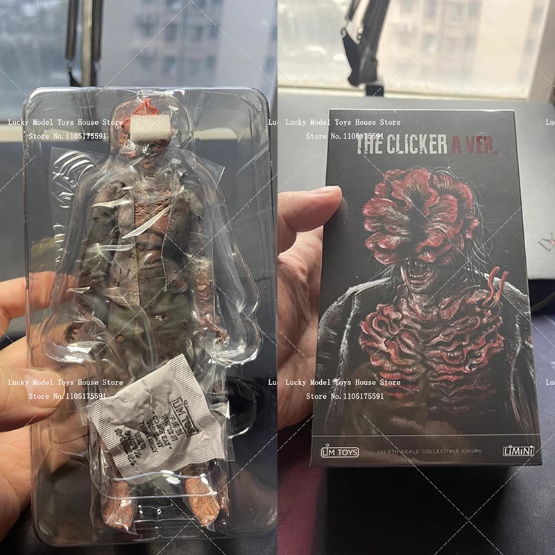 2 Versiones LIMTOYS 1/12 The Clicker LMN009 LMN010 Figura de Acción Coleccionable de 6 Pulgadas con Cuerpo de Blood Scar para Fans de Películas, Modelo de Soldado