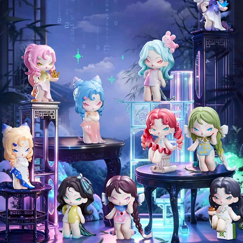 

DODOSUGAR NAMI Virtual World Series Mini Blind Box Doll Guess Bag Genuine Model Toys Anime Figure Desktop Decoration Girls Gift