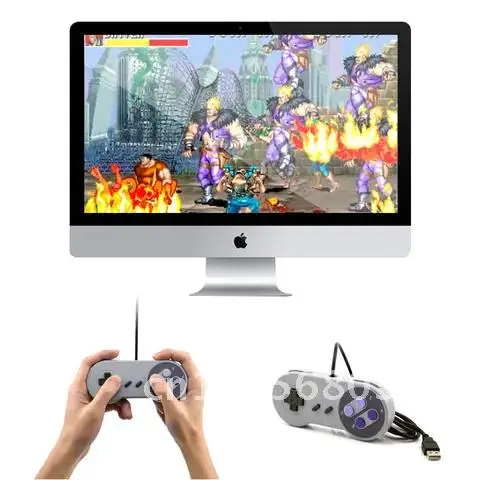 

Game Controller USB Joystick for SNES Gamepad PCs MAC Windows PC Control Gaming Controller