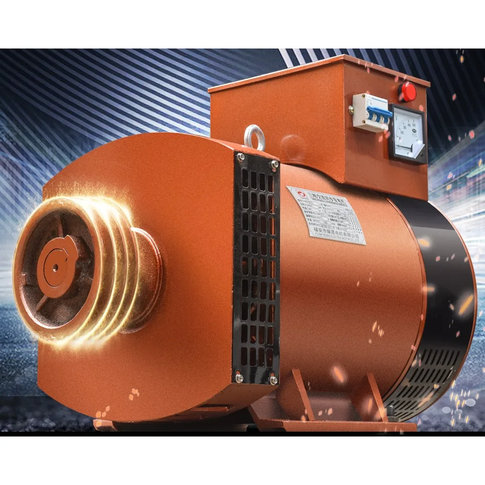 Dieselgeneratorsatz 5/8/12/15 einphasig 220 V 30 kW 40/50 dreiphasig 380 V Vollkupfer