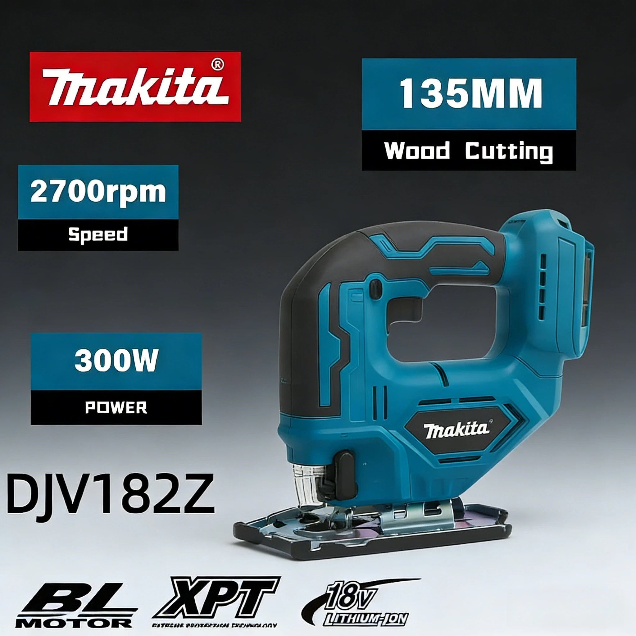 makita-djv182-brushless-cordless-electric-reciprocating-cutting-machine-rechargeable-multifunctional-woodworking-saw-tool