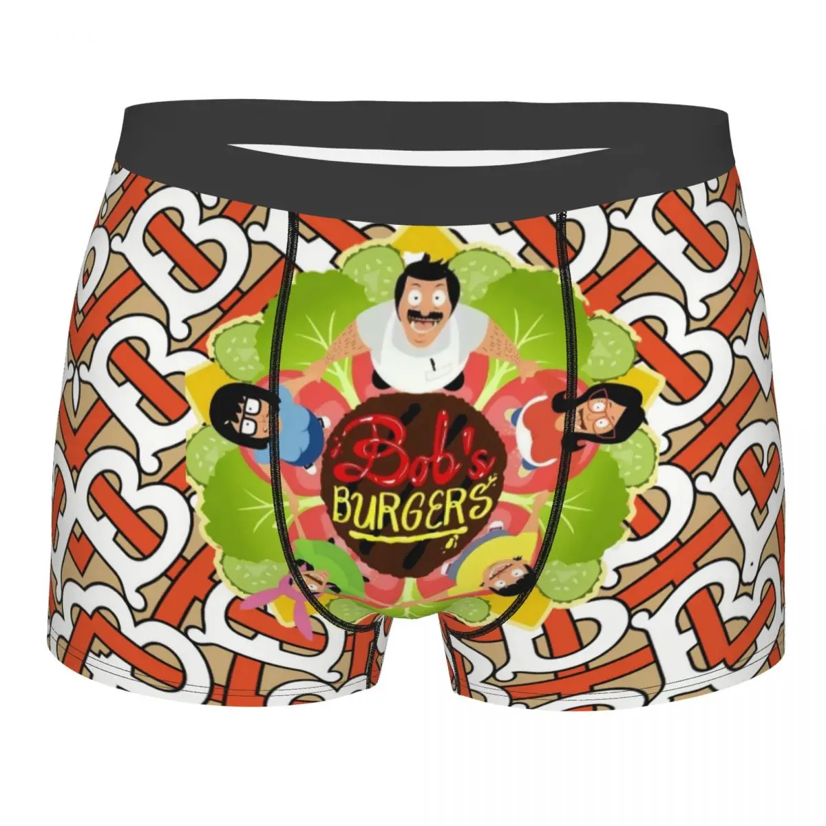 

Пользовательские боксеры Bob's Burgers American Animation, шорты, мужские трусы, нижнее белье, крутые трусы