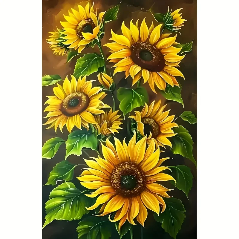 Peinture diamant 5D sans cadre, motif carré complet, ornement suspendu. Idéal pour les amateurs de loisirs créatifs, il sert de base essentielle.