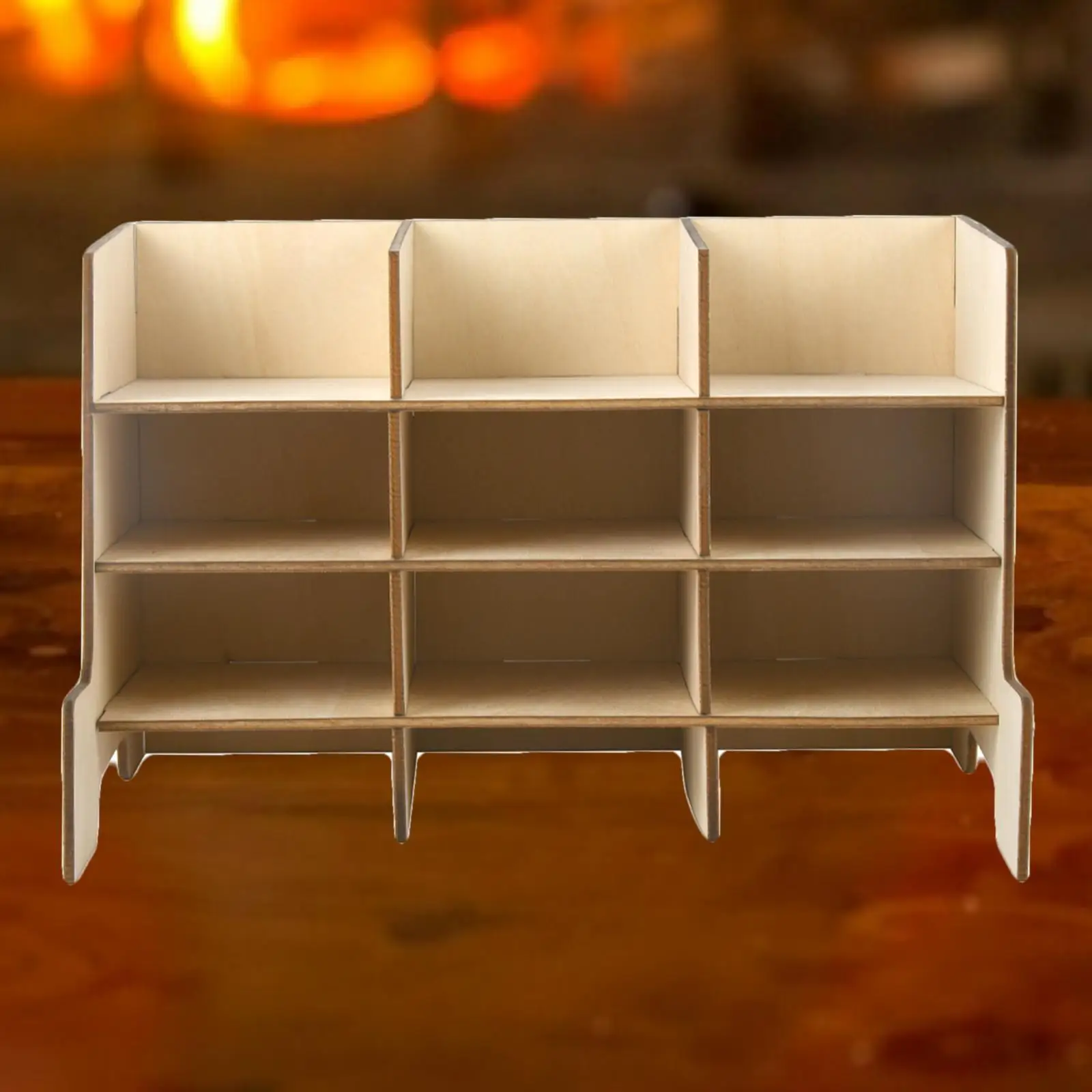 Picture 4: DIY Craft Module Pigment Bottle Brush Rack Wood Storage Stand