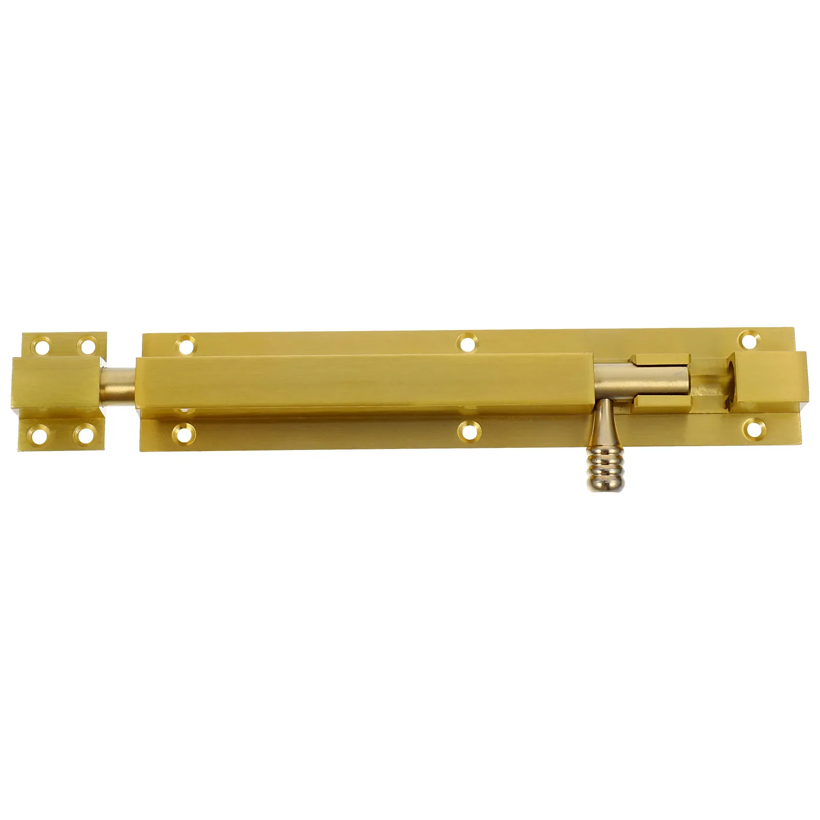 

1pc Anti-theft Lock Slide Bolt Door Latch Security Locks Iron Buckle Aluminum Alloy Thick Material Rust Resistant Toilet