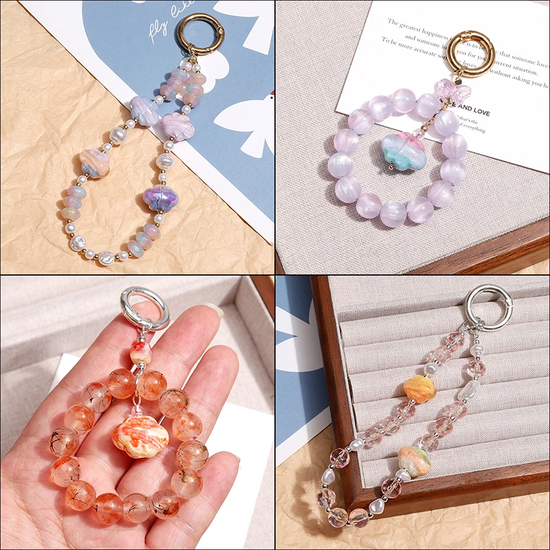 1 قطعة 15x19 مللي متر موضة الراتنج الخرز قوس قزح سحابة على شكل فضفاض الخرز Charms بها بنفسك الحرفية صنع المجوهرات اكسسوارات سلسلة هواتف