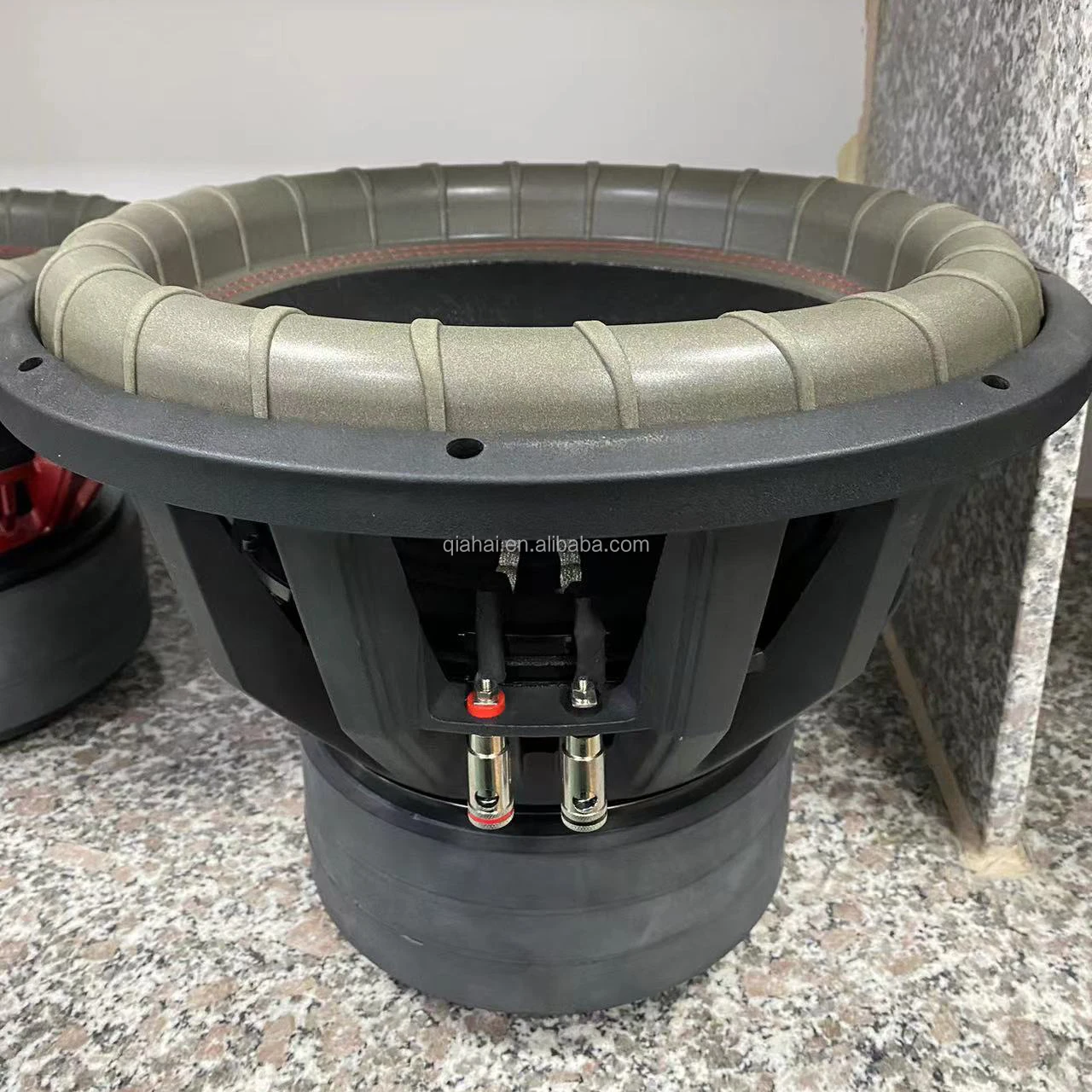 2500W RMS 15 Inch Car Subwoofer Dual Voice Coil 3 Magnets Heavy Duty Paper Cone 15 Inch Subwoofers for Car Audio 15100-058