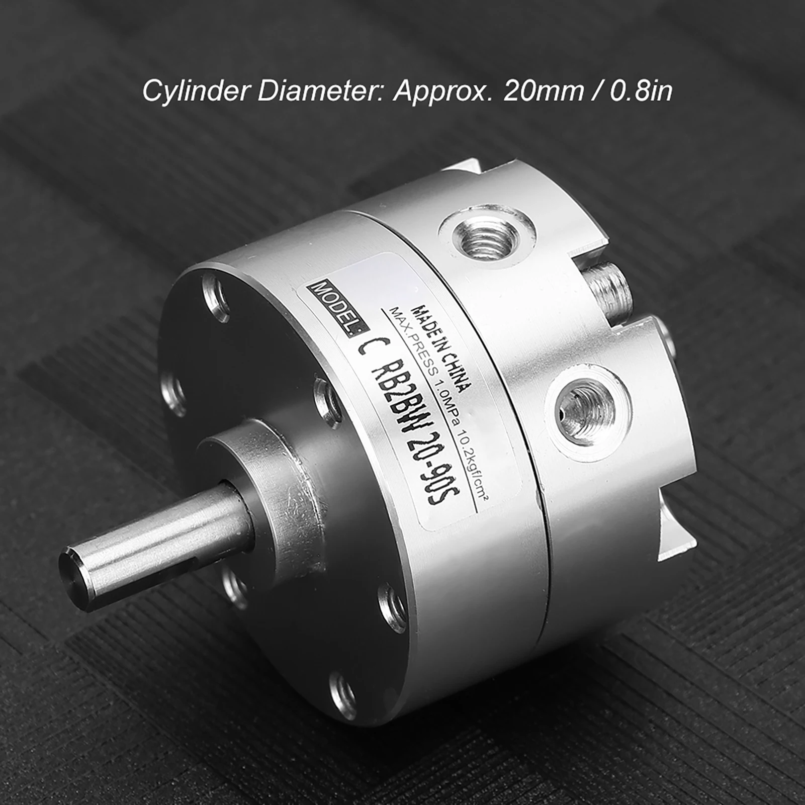 Air Cylinder Vane Type Rotary Stainless Steel Pneumatic Accessories CRB2BW20‑90S 20mm Vane Type Rotary Cylinder