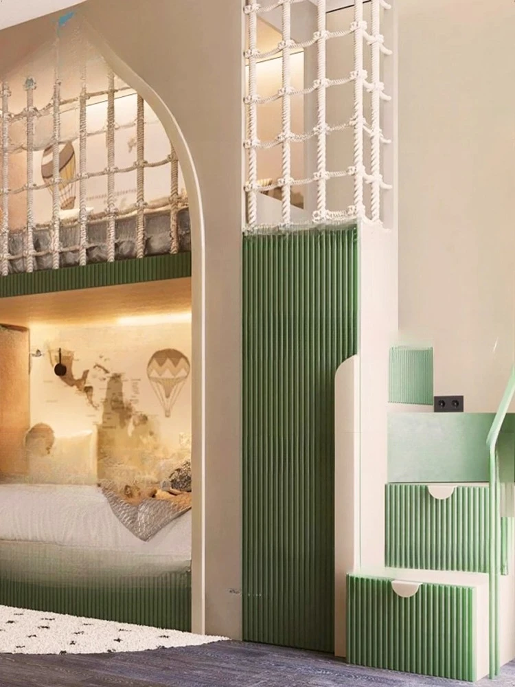 1.2 meters up and down bed rope net be d, small fresh bunk bed with wardrobe corner ladder cabinet